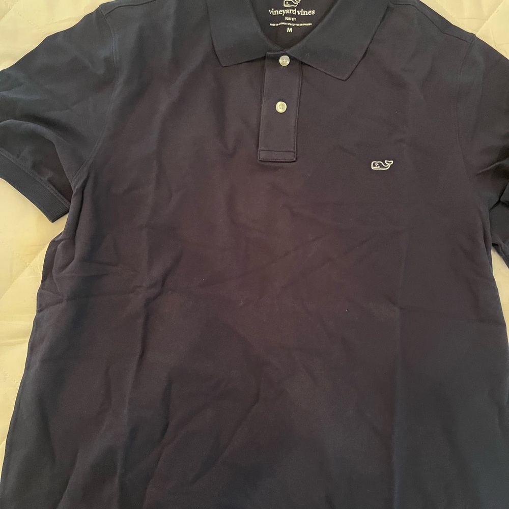 Vineyard Vines Men's Navy Polo Shirt